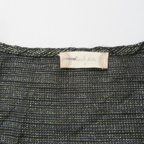 Altar’d State Black Gold Metallic V Neck Dress
New - Picture 6 of 10